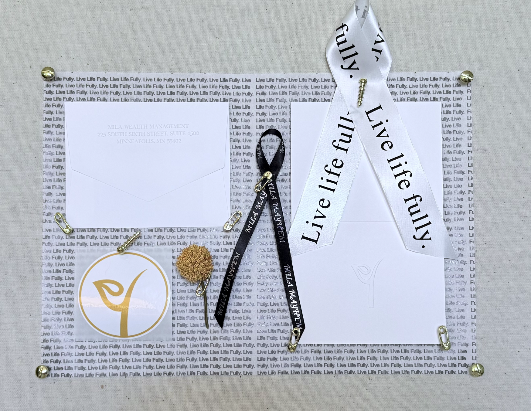 Custom branded packaging